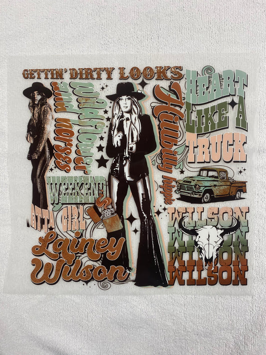 Lainey Wilson Song Collage