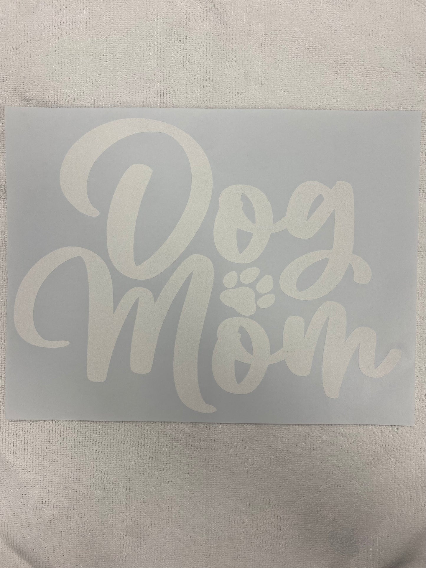 Dog Mom - White