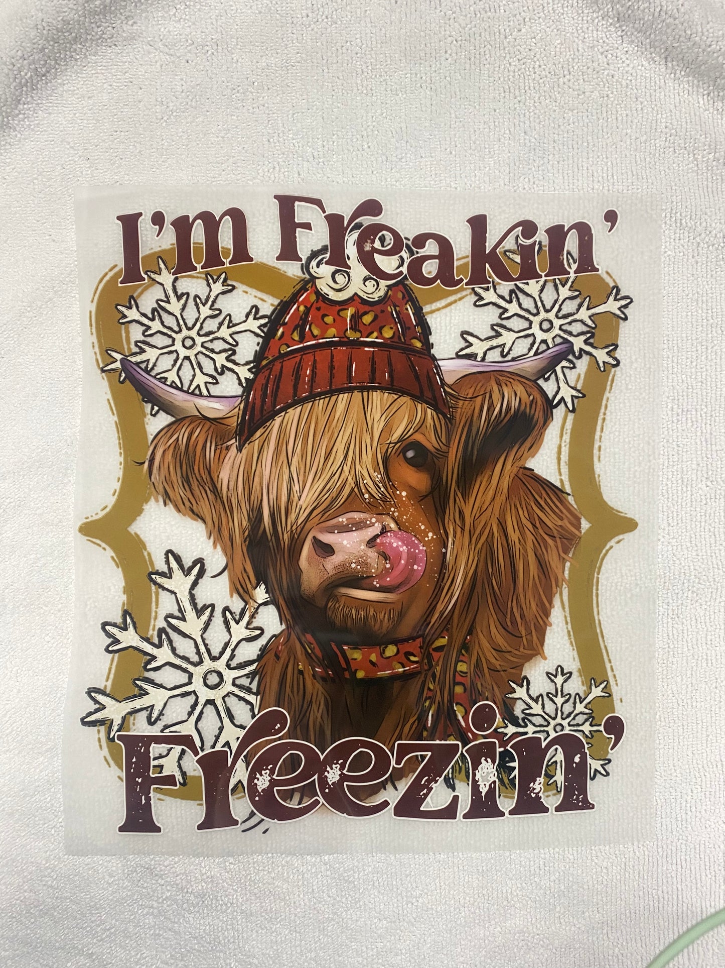 Freakin’ Freezin’ with Cow